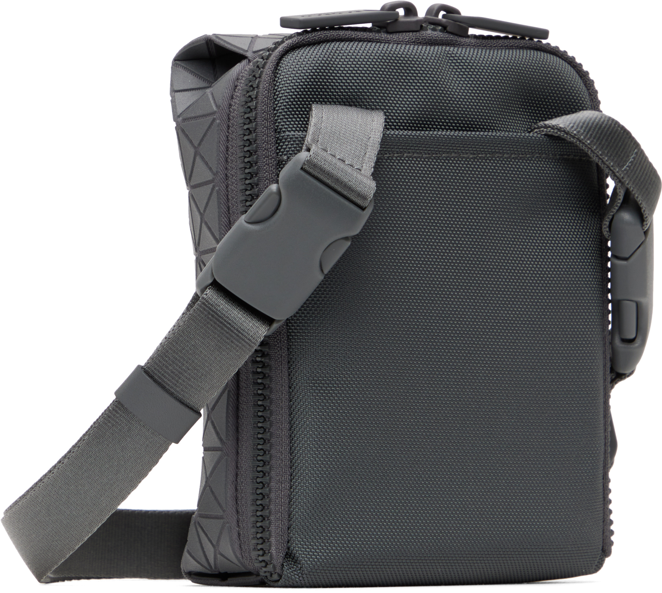 Bao Bao Issey Miyake Beetle One-tone Shoulder Bag In Gray
