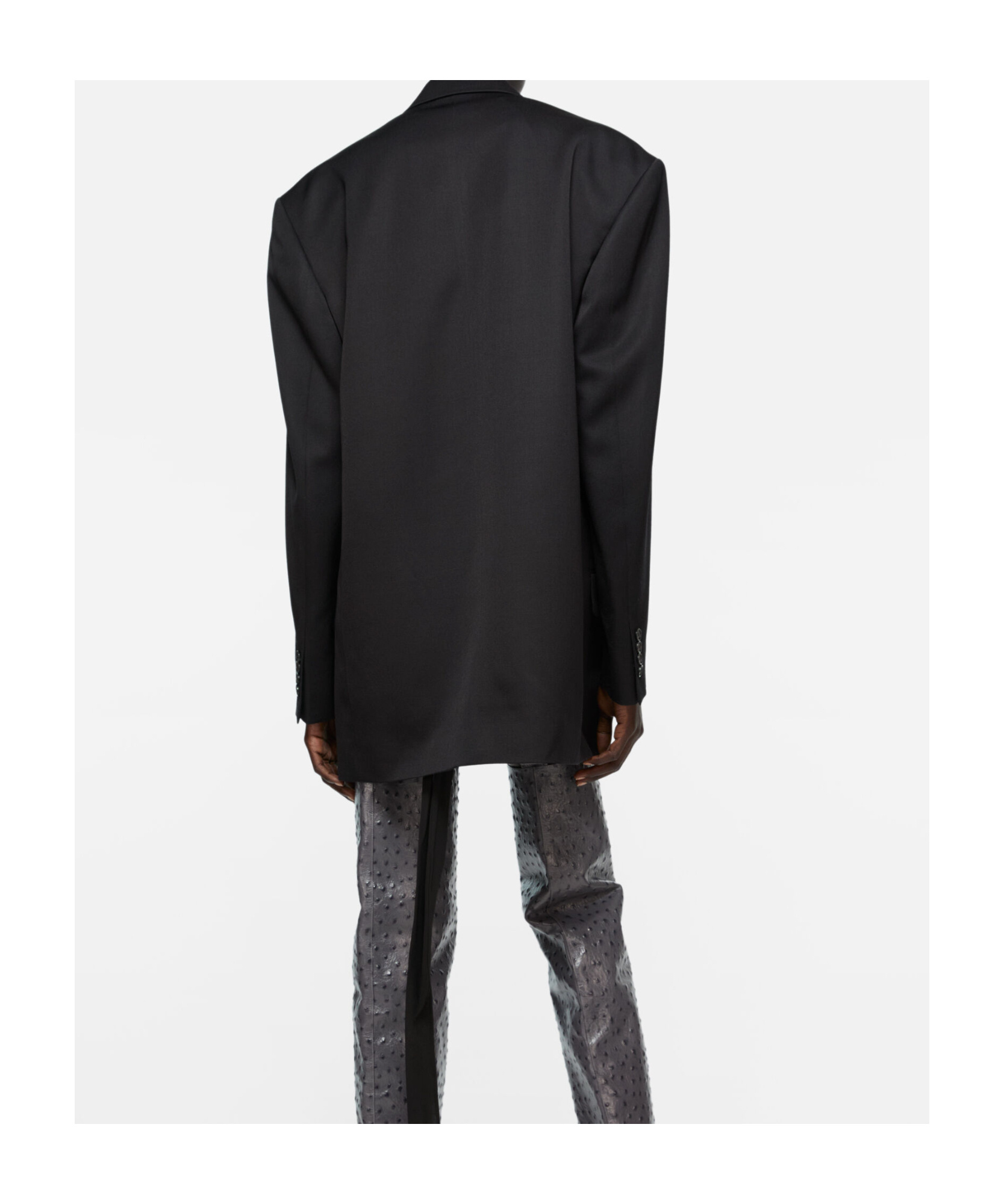 Acne Studios High-neck Zip-up Jacket In Black