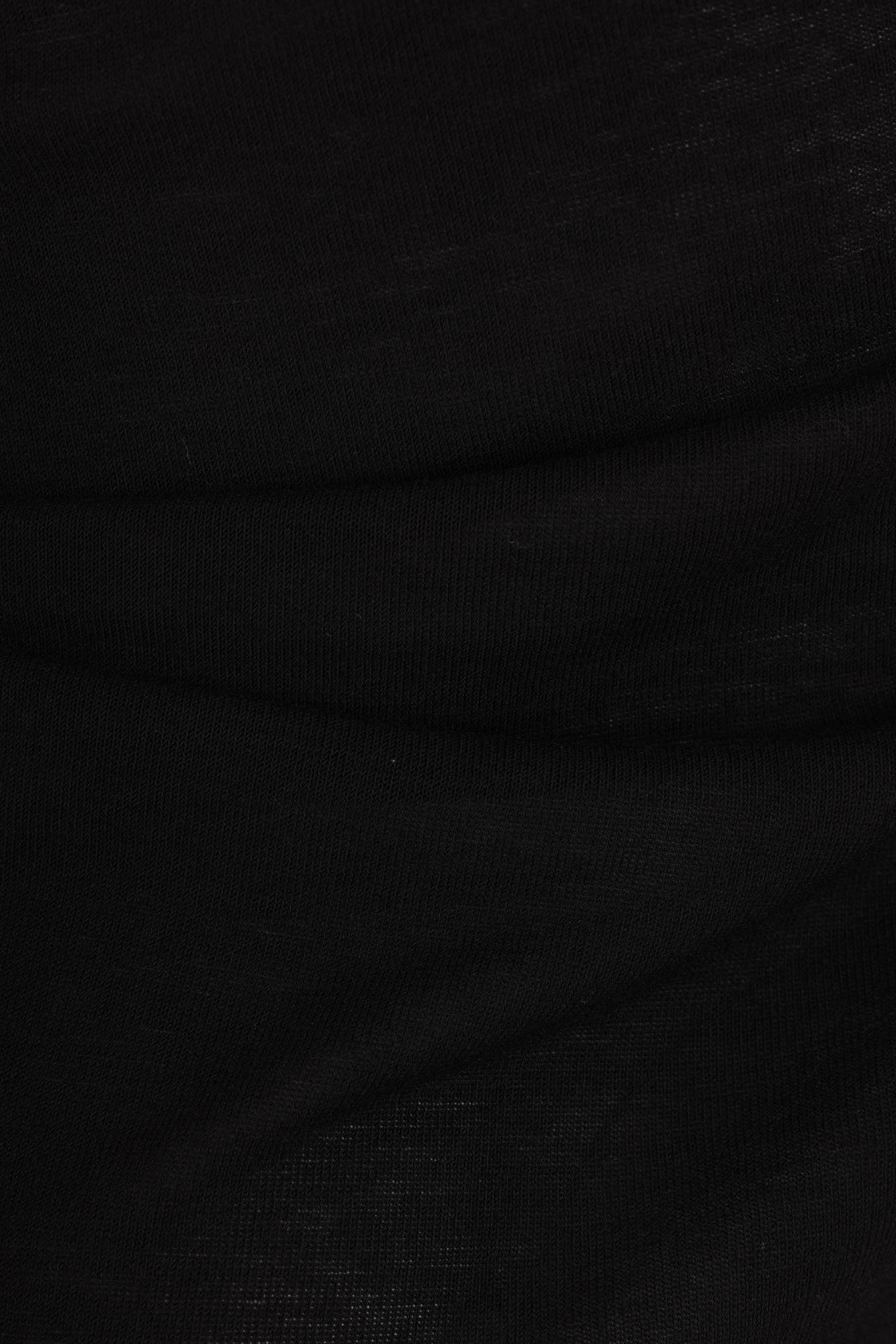 Rick Owens Athena T Asymmetric Top In Black