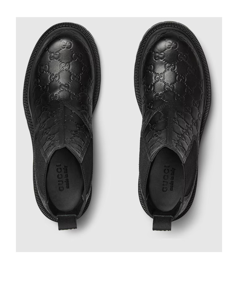 GUCCI SUPER WATCH ANKLE BOOTS