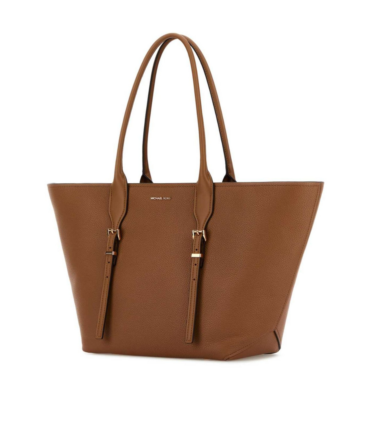 Michael Michael Kors Lg Buckle Tote-tu Nd Michael By Michael Kors Female In Brown