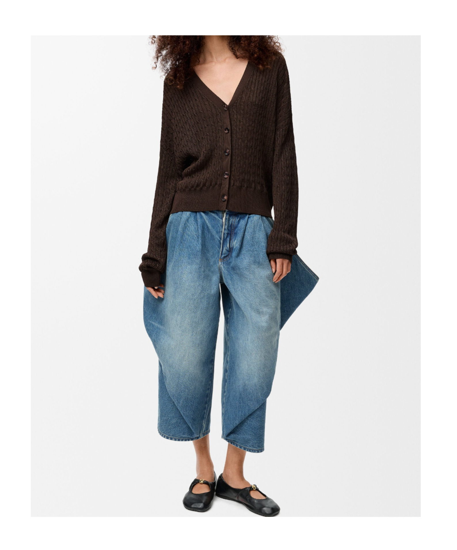 Loewe Long-sleeved Cardigan In Multi