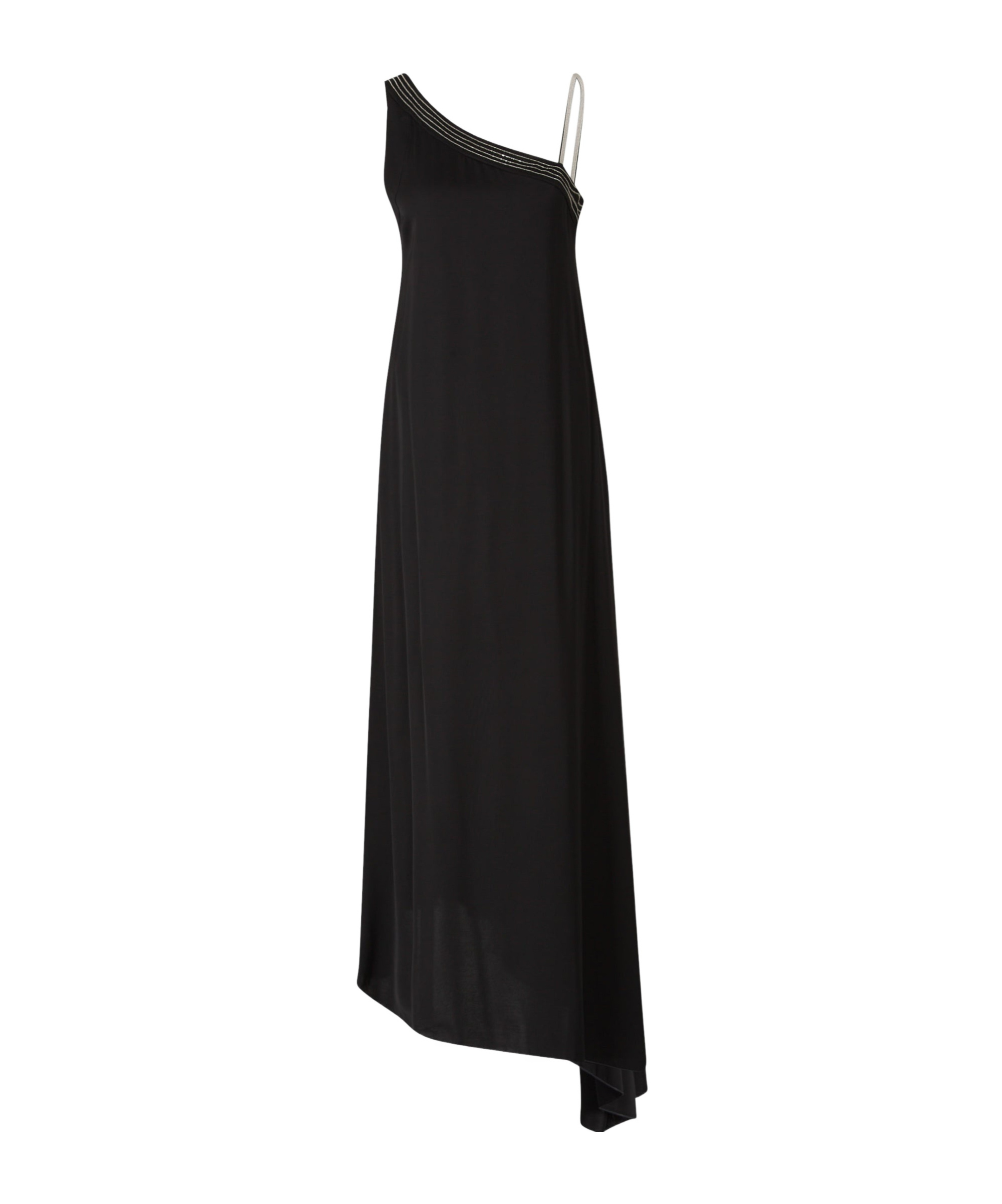 PESERICO ASYMMETRIC MIDI DRESS