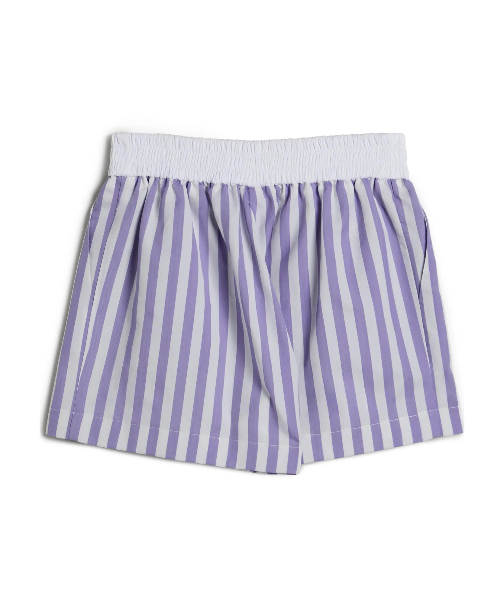 Brunello Cucinelli Poplin Track Shorts In White