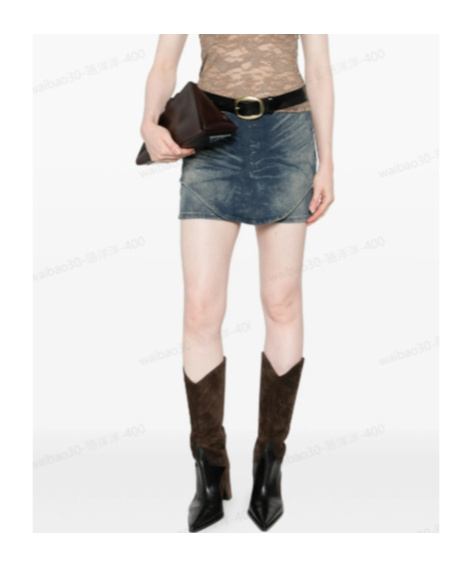 Diesel Denim Shorts With Belt Loops In Blue
