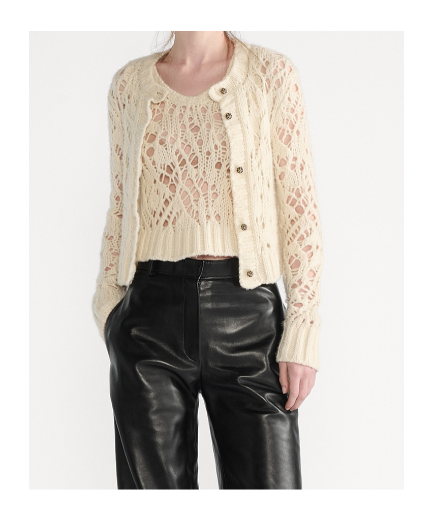 Dior Twinset In Animal Print