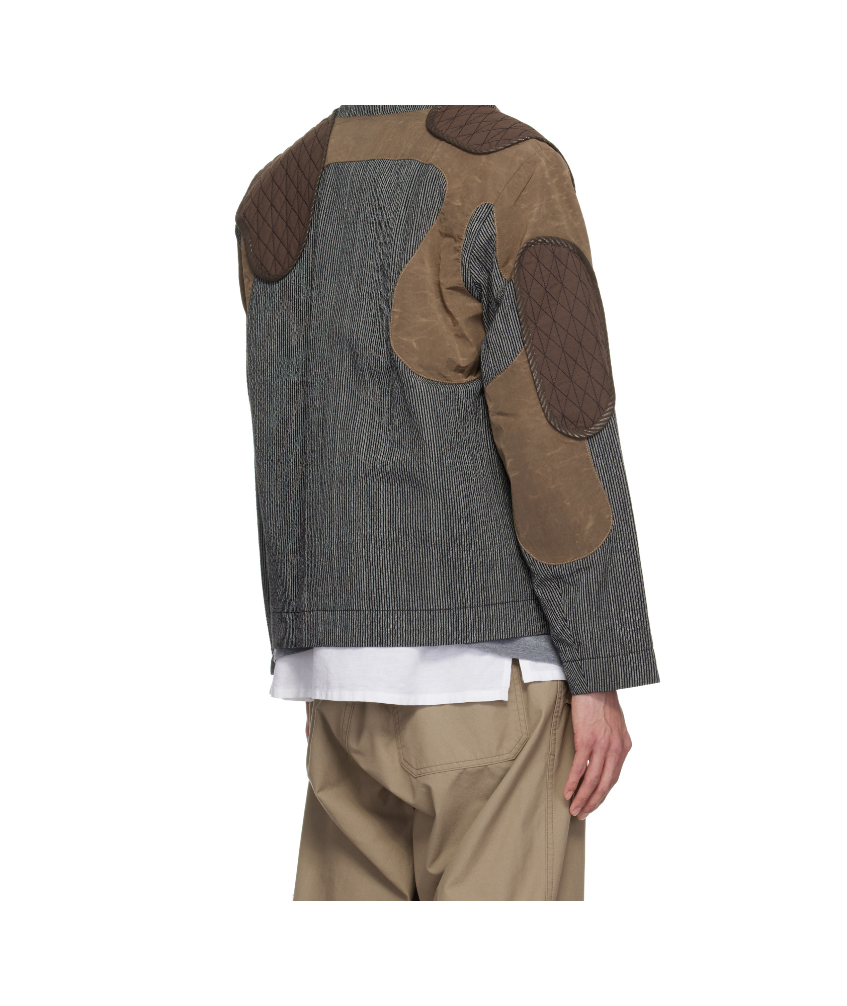 Craig Green Long Sleeve Casual Jacket In Brown