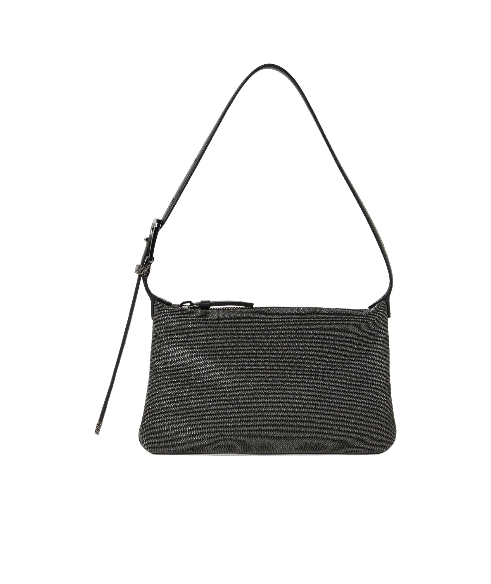 BRUNELLO CUCINELLI STUDDED SHOULDER BAG