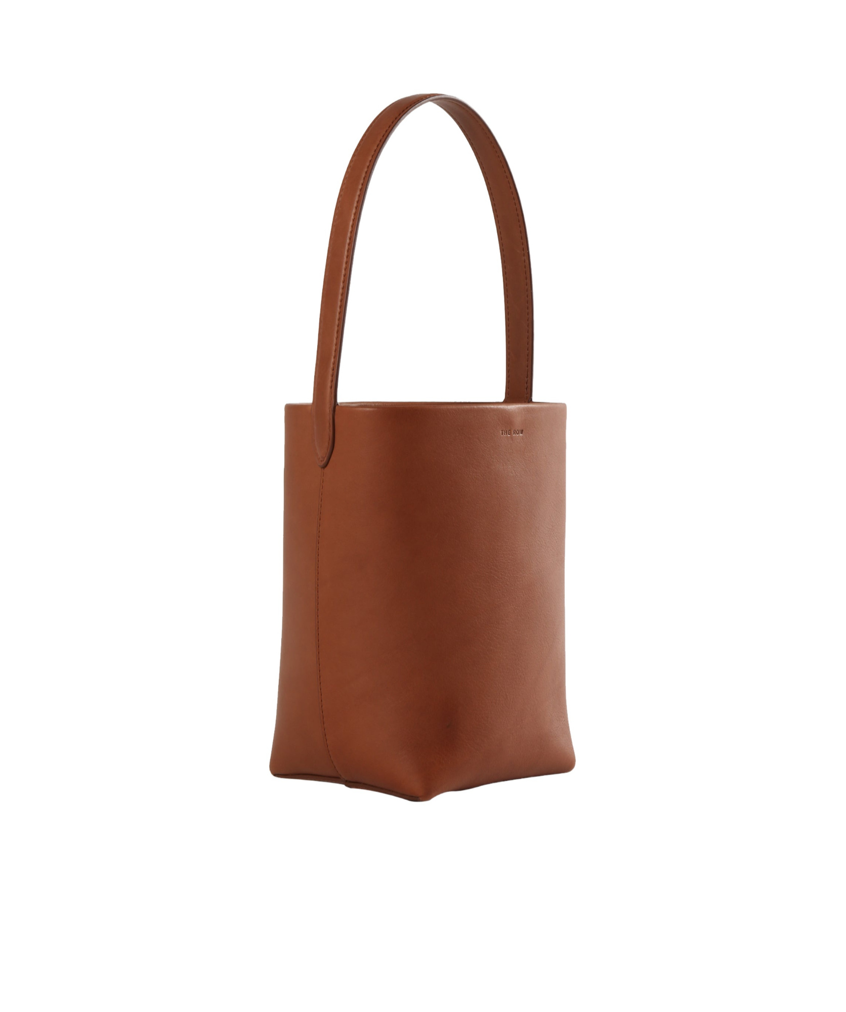 The Row Small Lasso Handbag In Brown