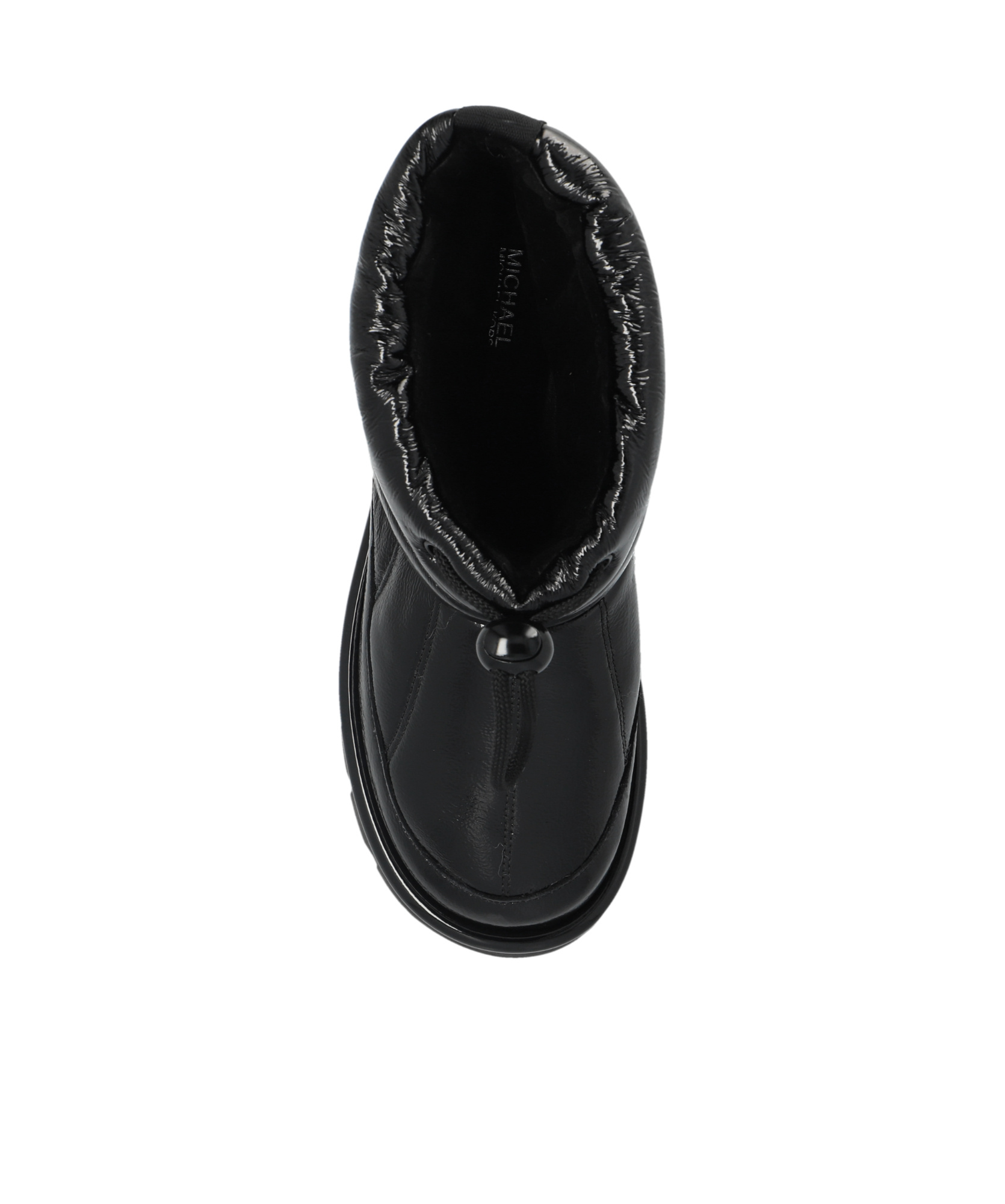 Michael Kors Short Rope Boot In Black