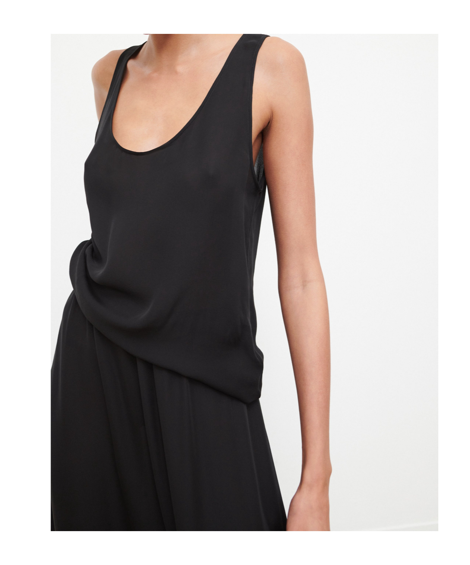 Wardrobe.nyc Lightweight Sleeveless Vest In Black
