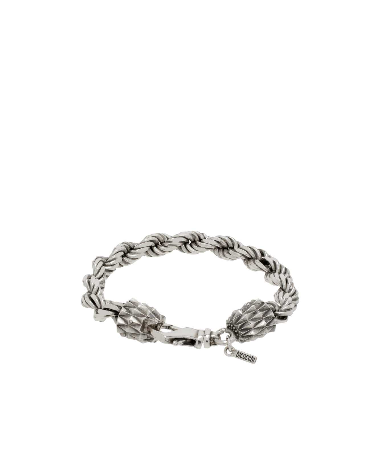 Emanuele Bicocchi Chain Bracelet In Silver