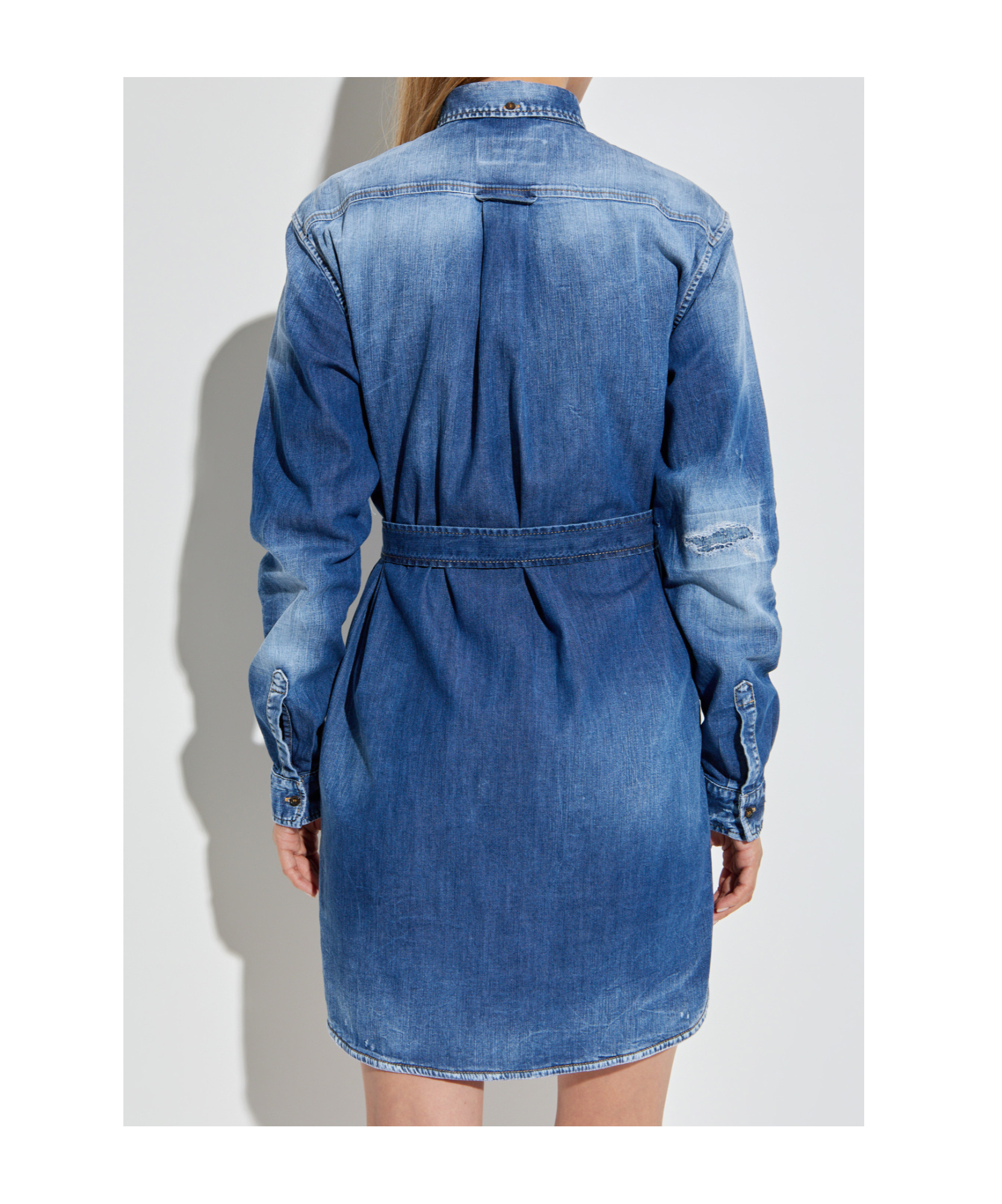 Dsquared2 Denim Dress In Blue