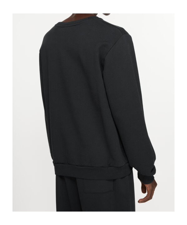 Shop Acne Studios Organic-cotton Sweatshirt In Black