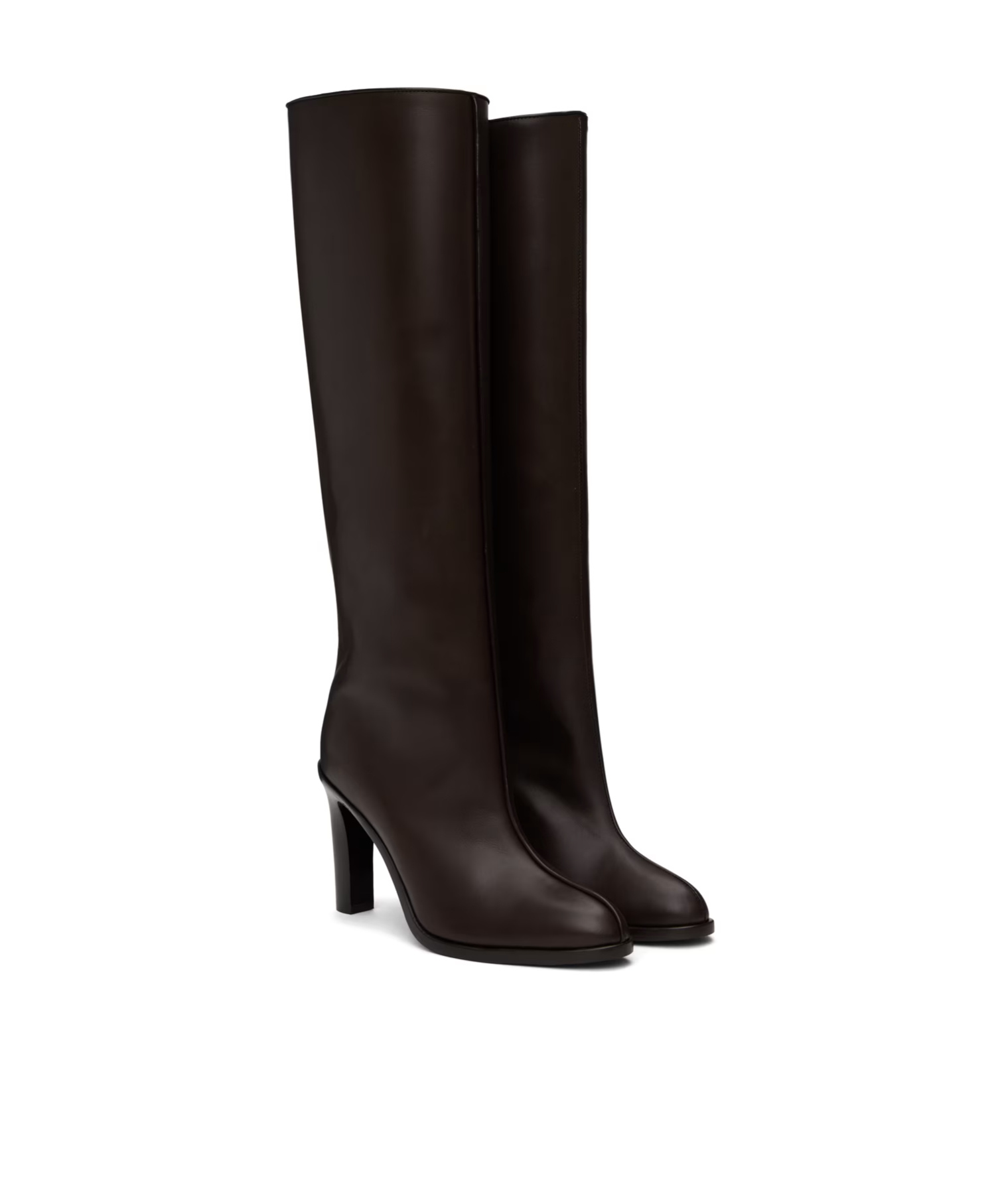 The Row Pointed High-heeled Boots In Black