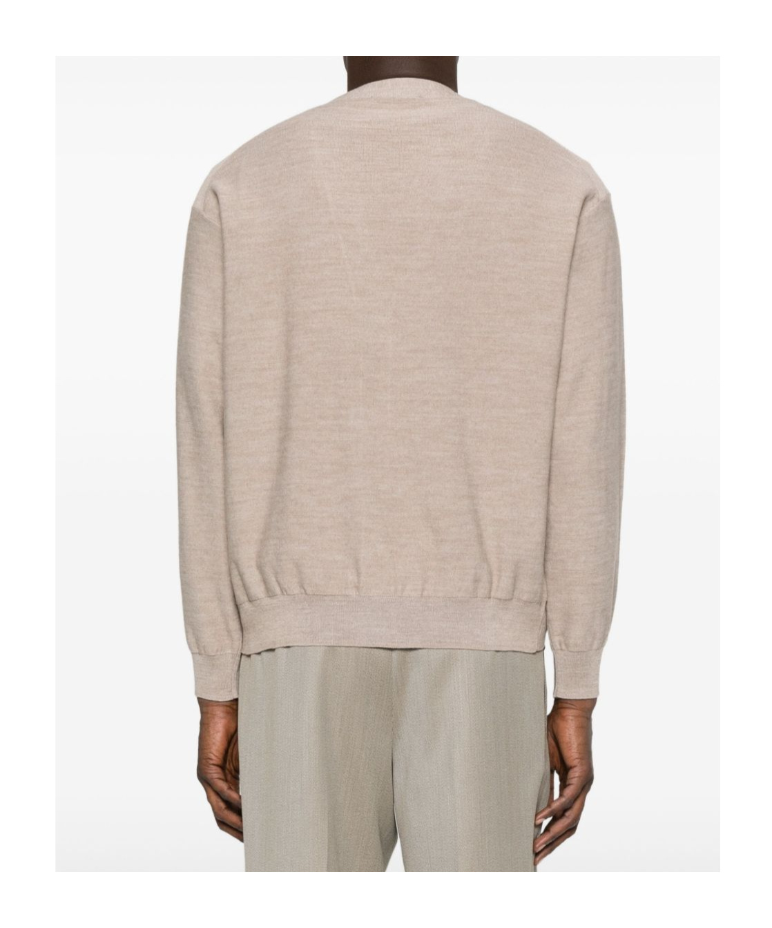 Lemaire Wool Blend Cardigan In Pink