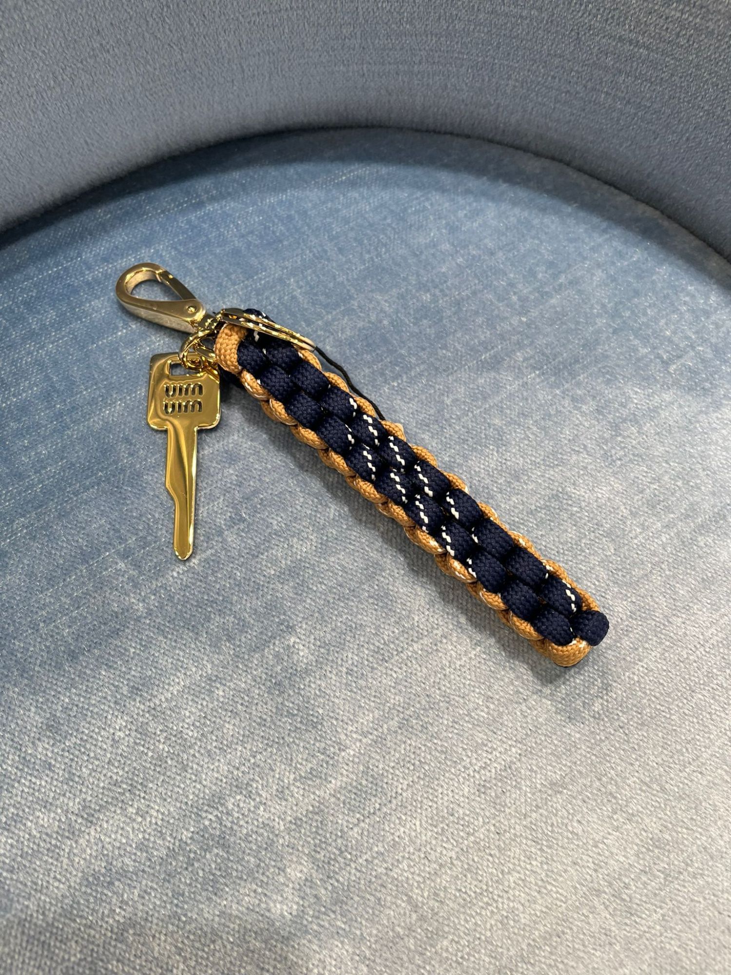 MIU MIU CORD KEYCHAIN TRICK