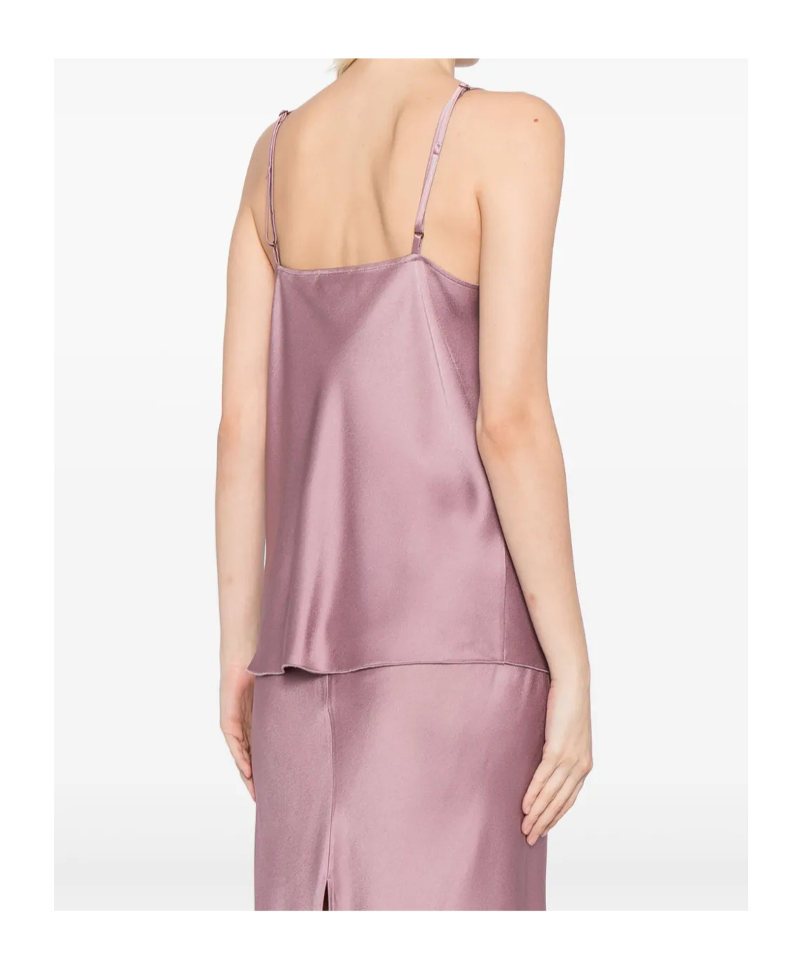 Forte Forte Spaghetti-strap Satin Top