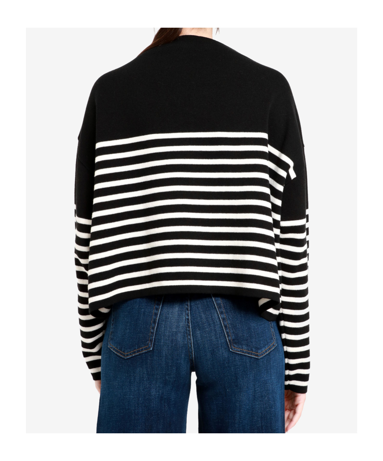 Shop Philosophy Di Lorenzo Serafini Lorenzo Serafini Cotton Sweater In Black