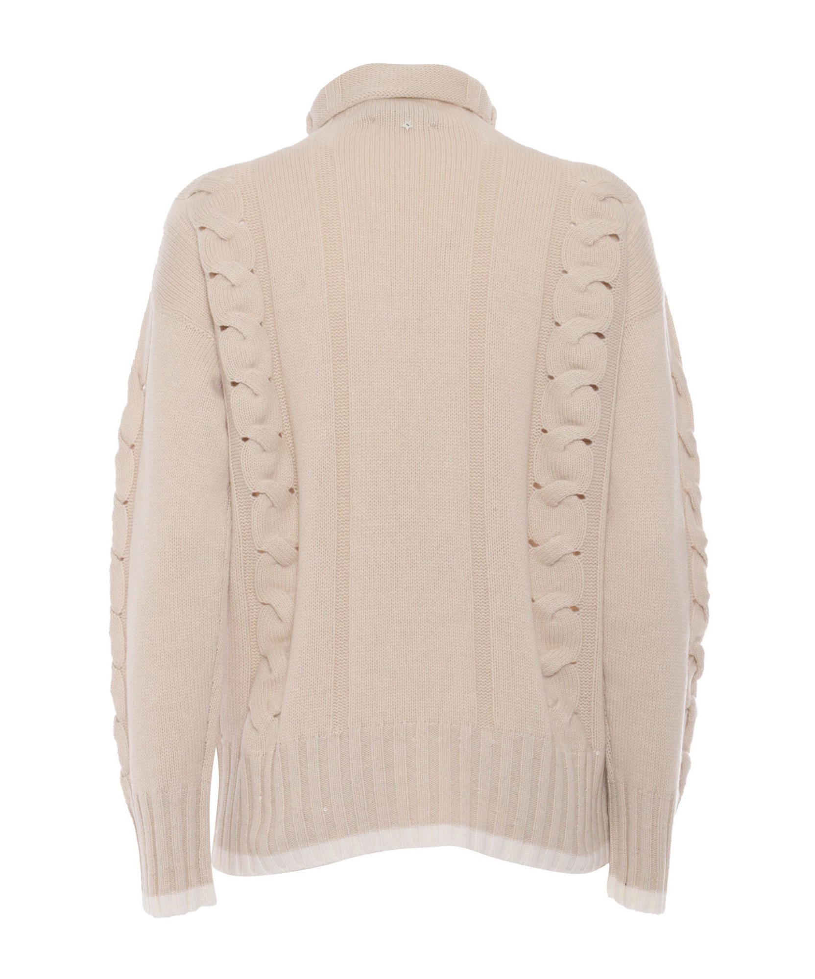 Lorena Antoniazzi Turtleneck Shirts In Nude