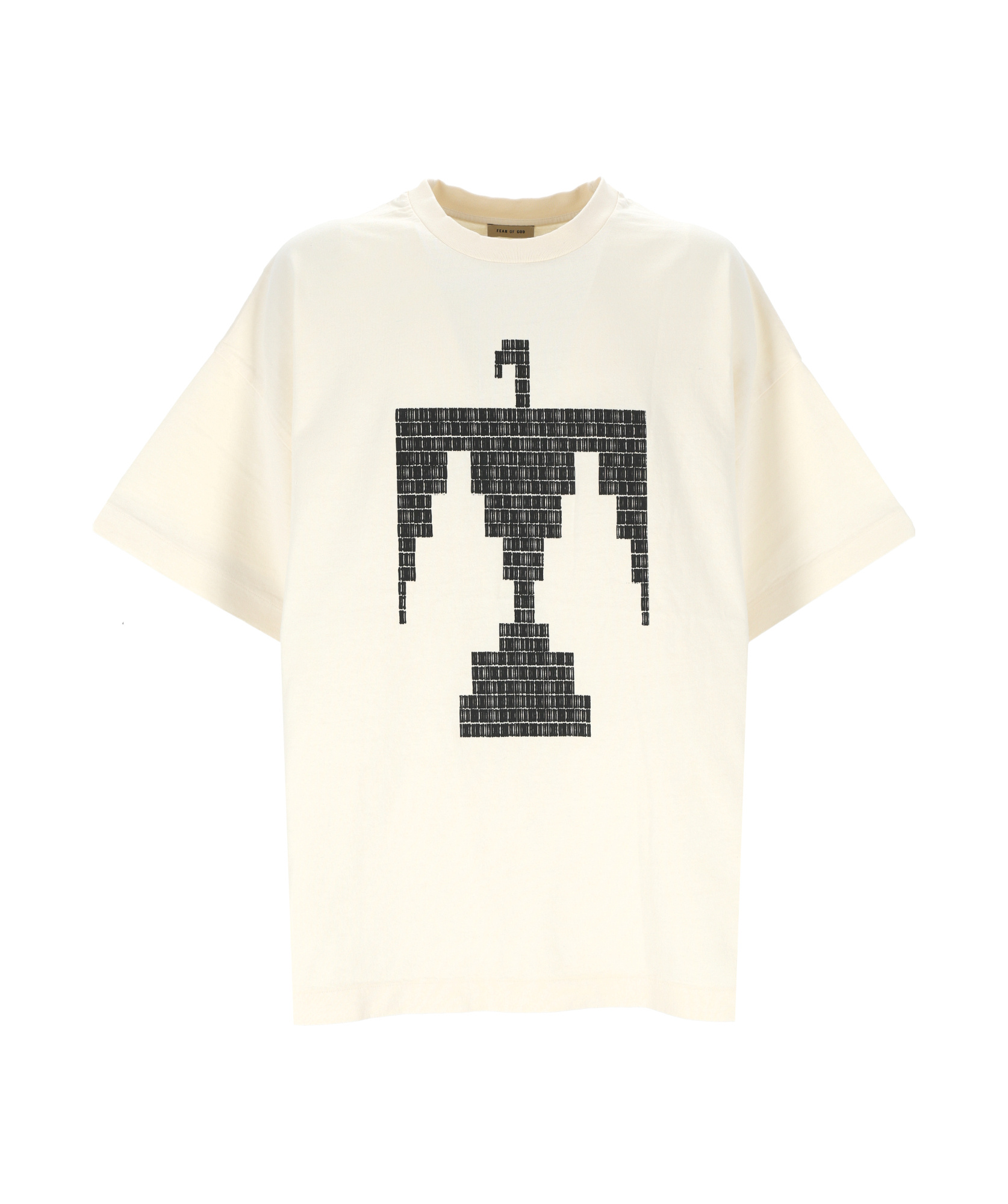 FEAR OF GOD FEAR OF GOD GRAPHIC PRINTED CREWNECK T-SHIRT 