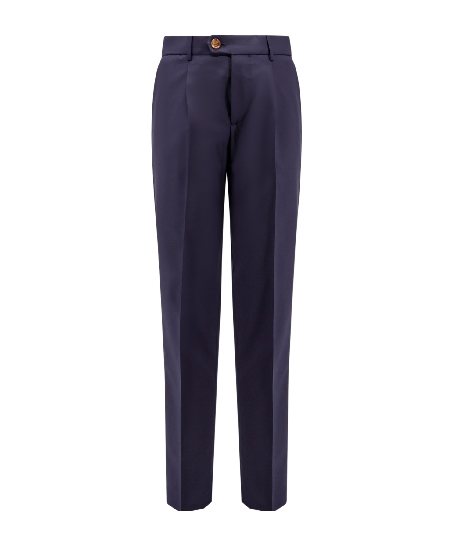 Brunello Cucinelli Belt Loops Slacks In Black