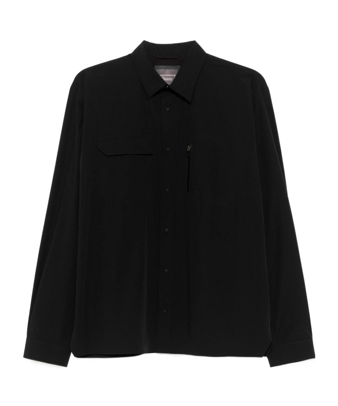 Herno Long Sleeve Shirt In Black