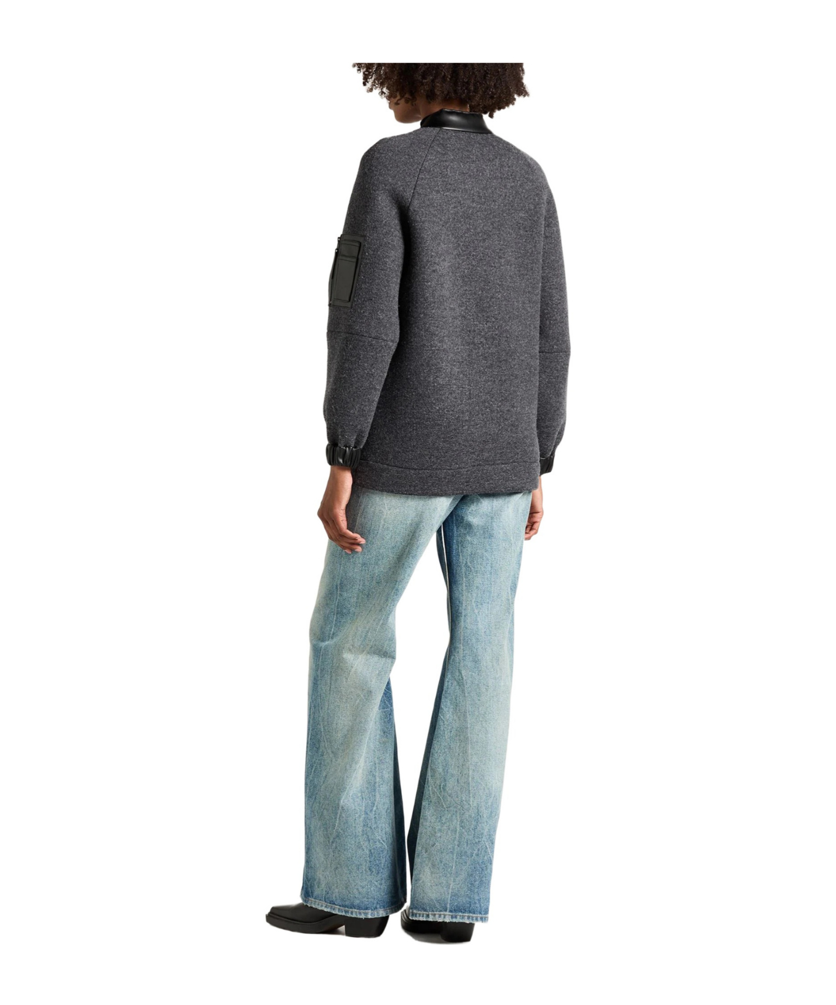 Max Mara Bomber Jackets In Black