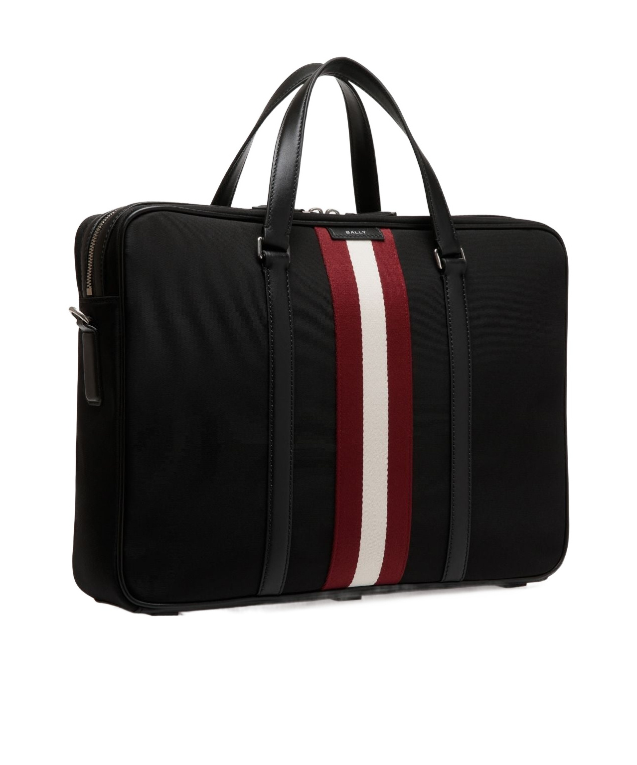 Bally Code Briefcase In Black