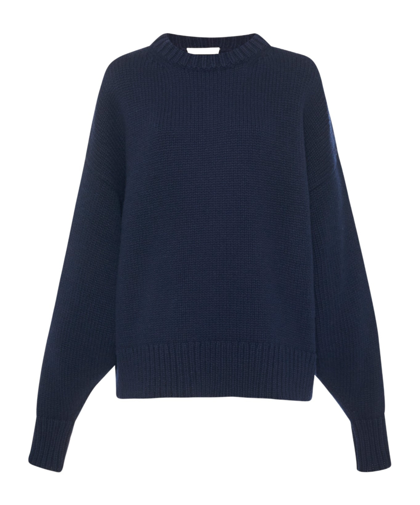 The Row Ophelia Wool-cashmere Sweater In Black