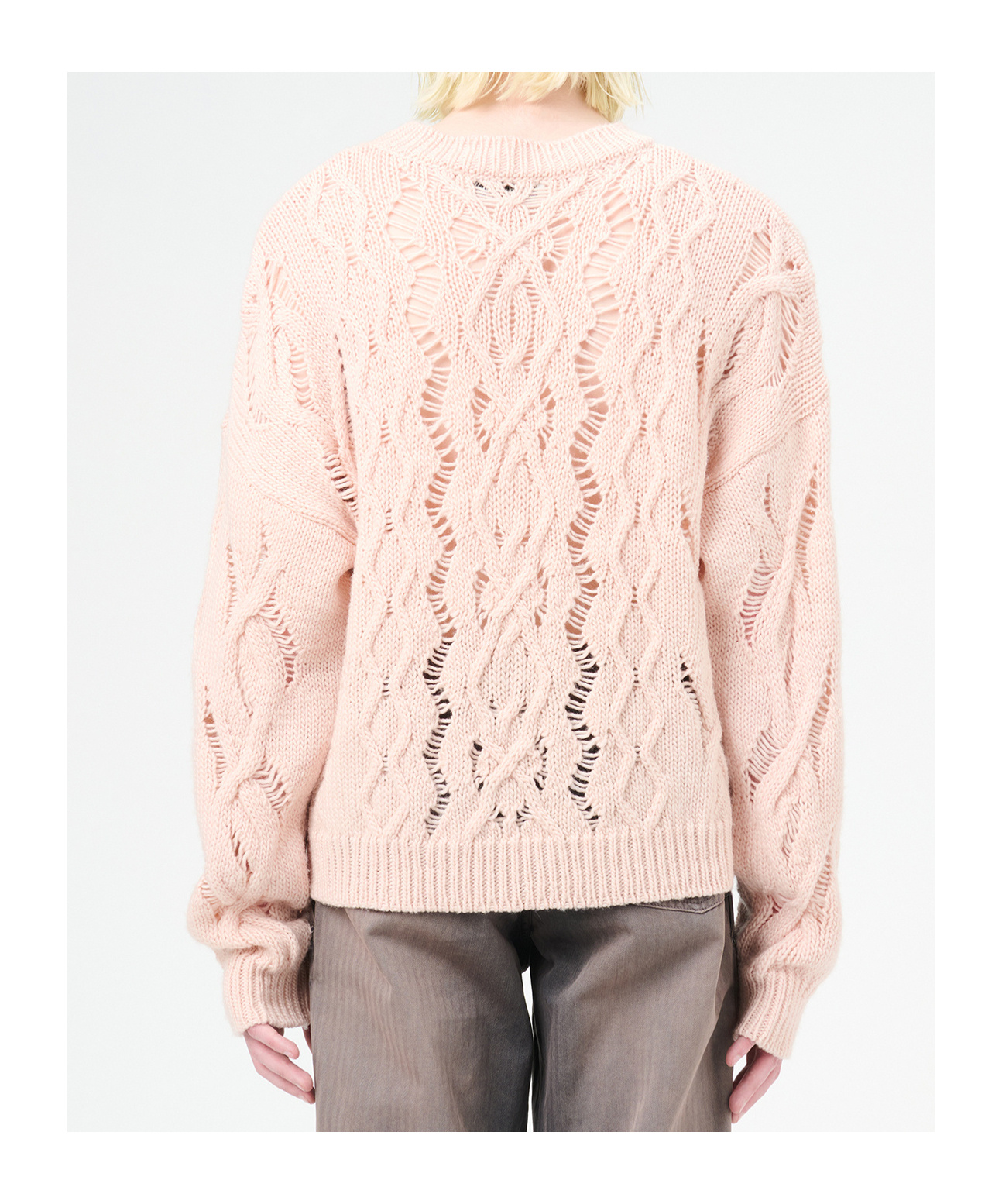 Our Legacy Twisted Sweater In Nude