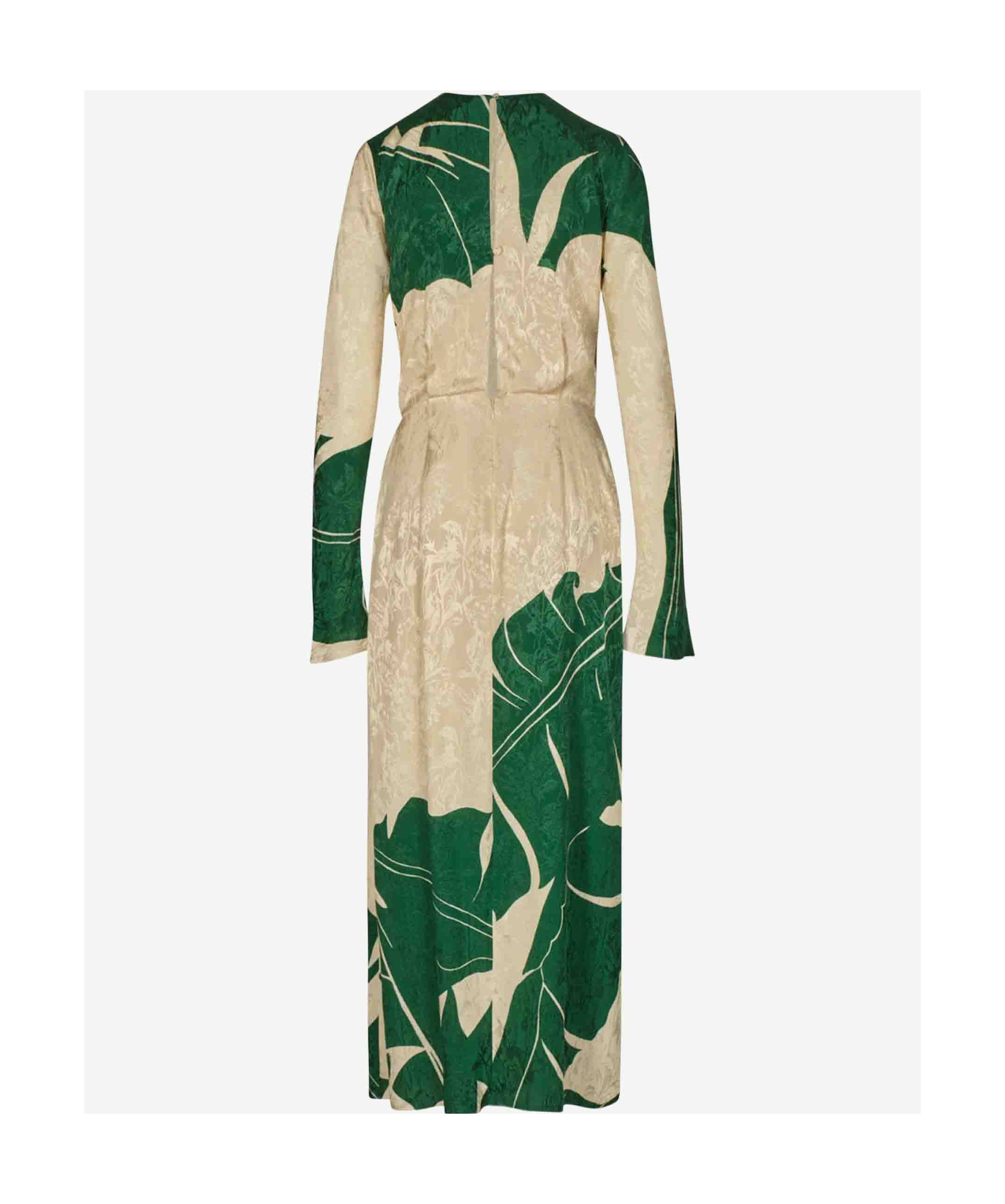 Johanna Ortiz Into The Wild Knotted Maxi Dress In Green