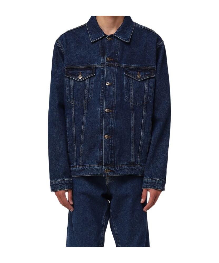 Y/project Classic Wire Jeansjacke In Black