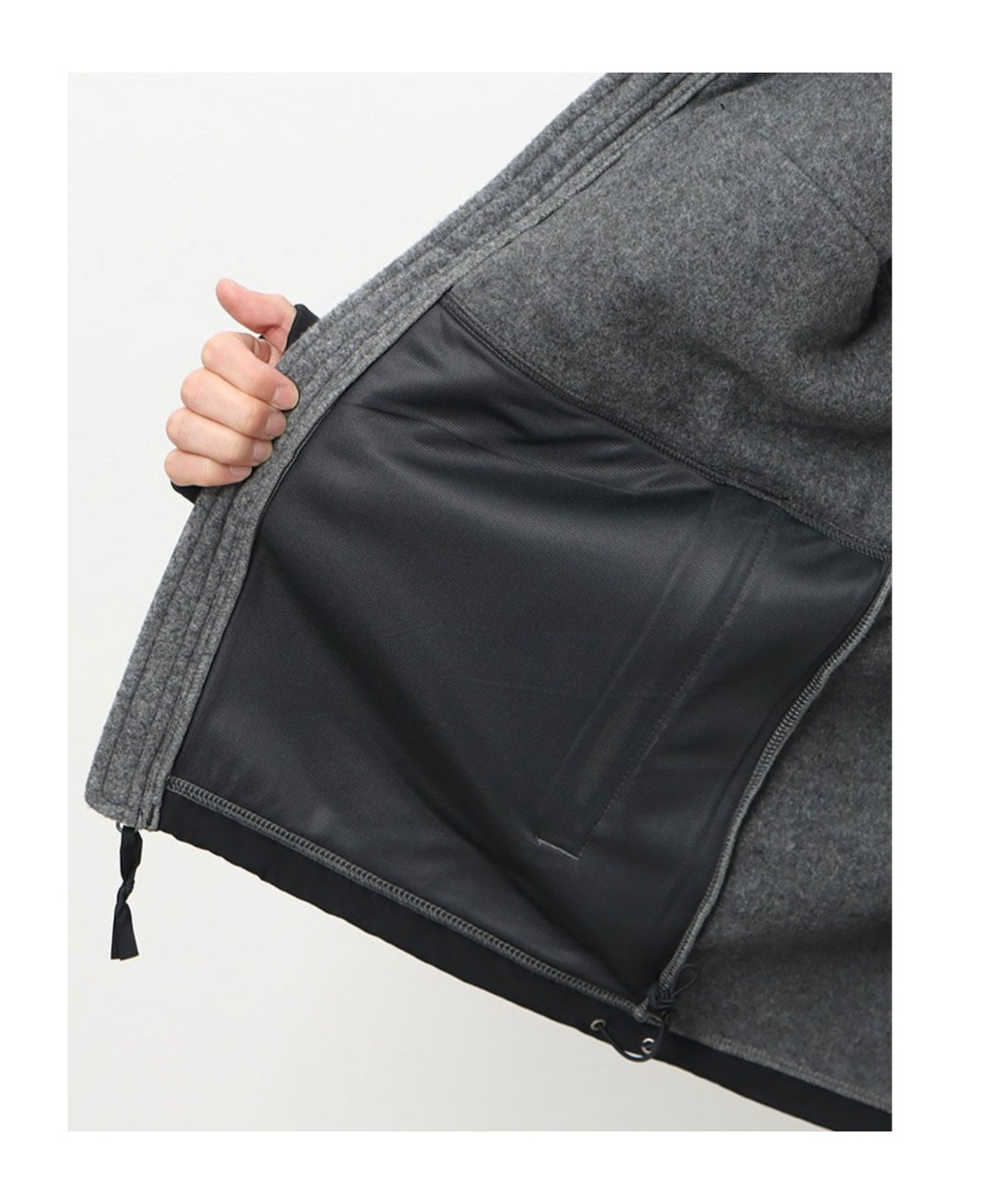 The North Face Long-sleeved Casual Jacket In Black