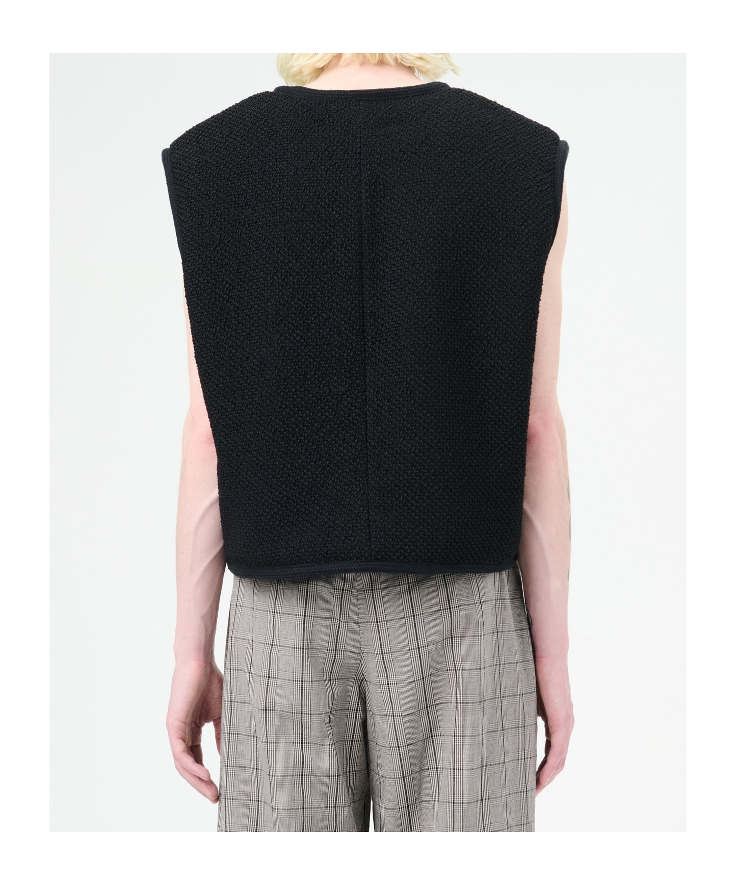 Our Legacy Black Top Vest In Black