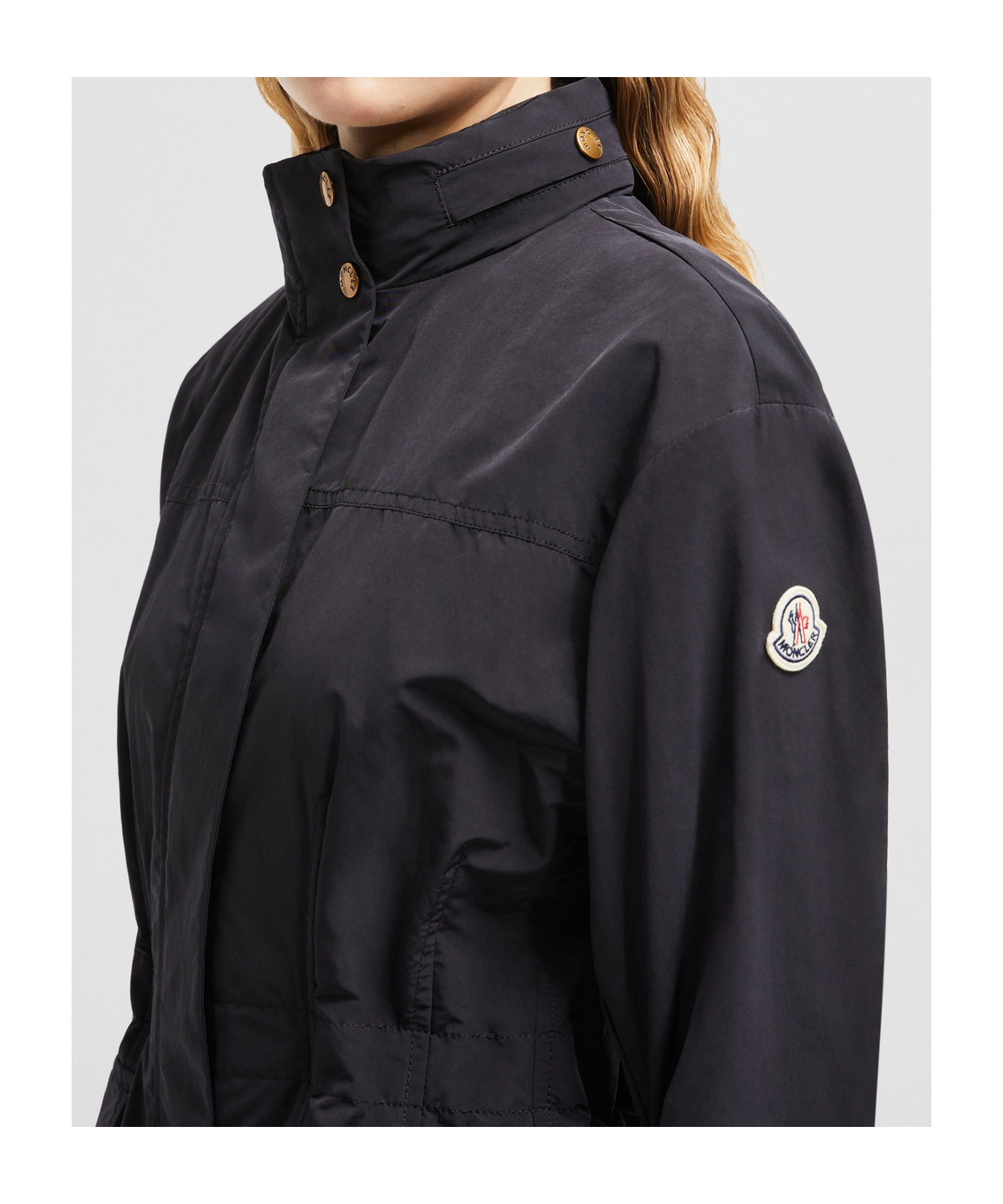 Shop Moncler Nades Parka In Black