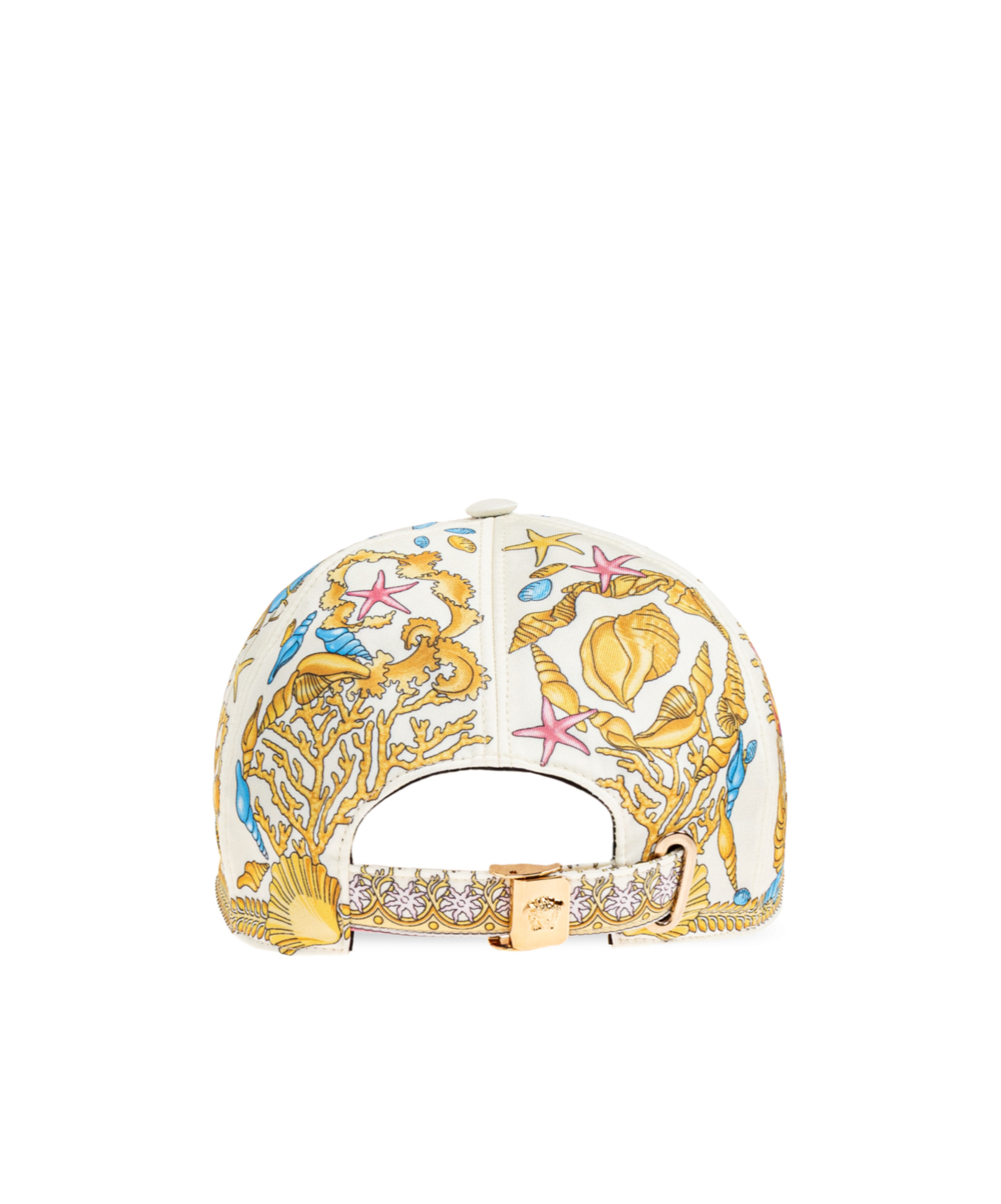 Versace Logo Hat In Multi