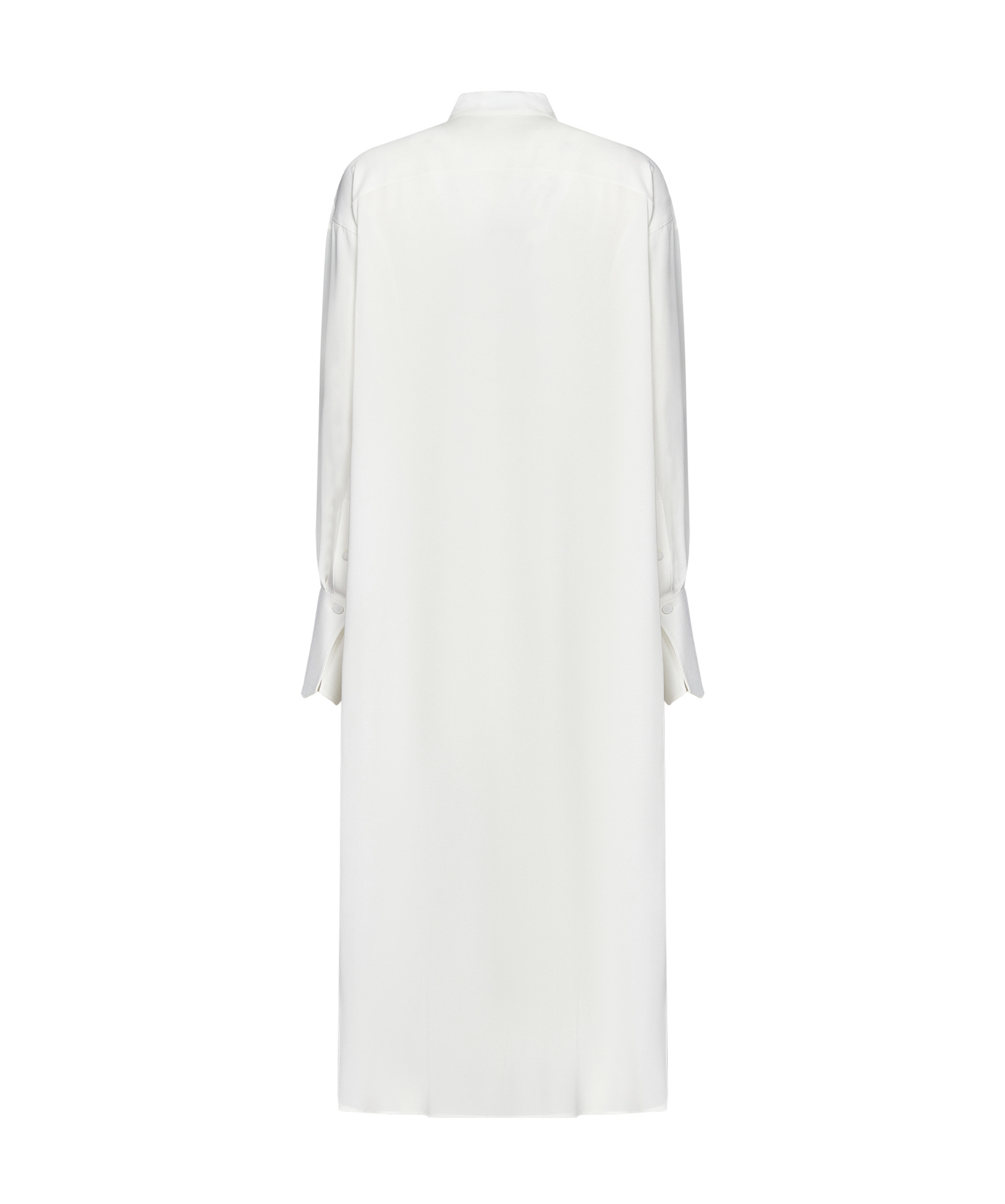 Alexander Mcqueen Georgette Shirt Dress