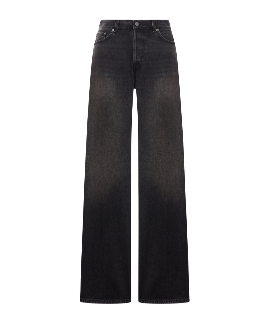 Haikure Jeans With Belt Loops In Black