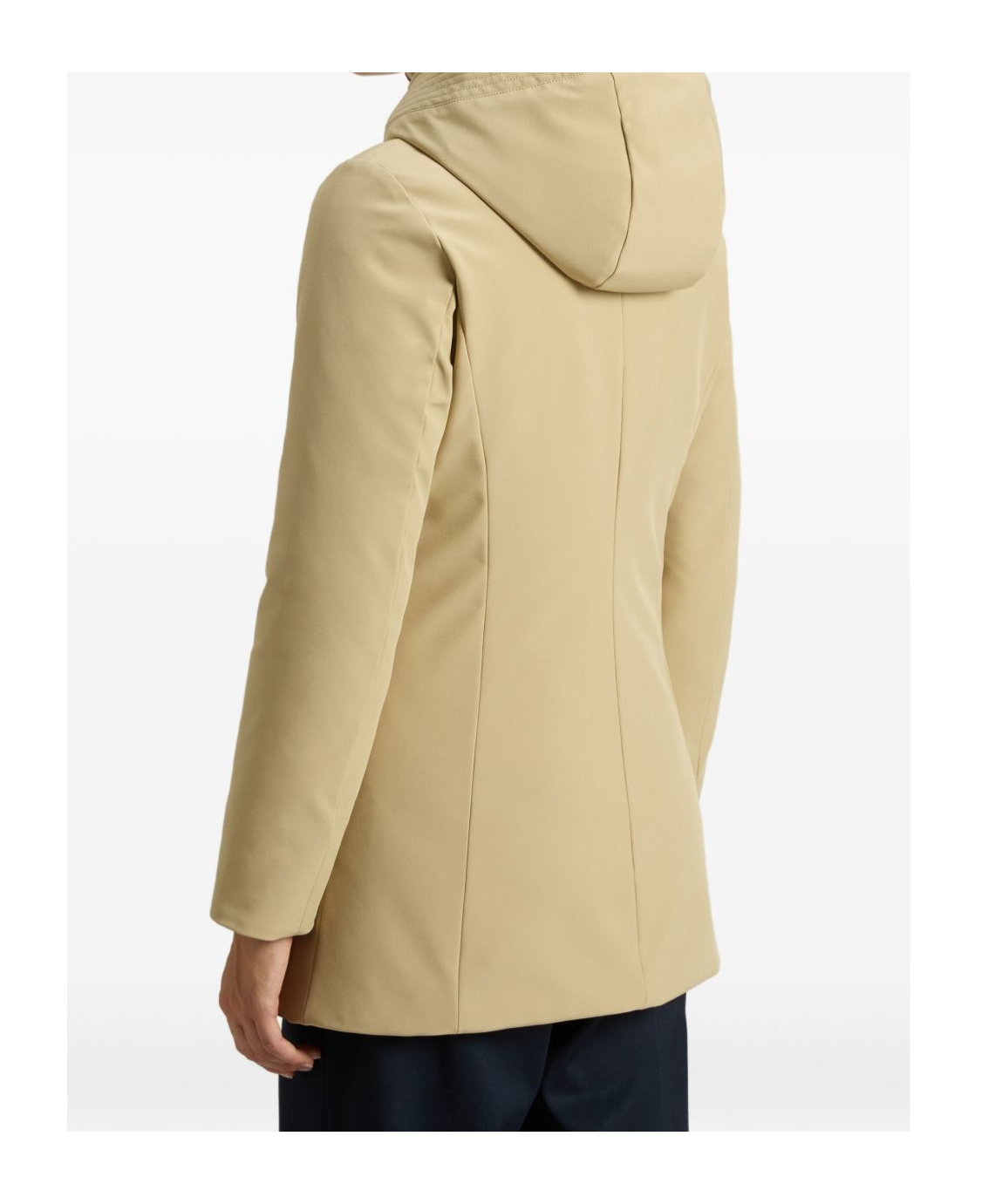 Woolrich New Firth Parka Coat In Brown