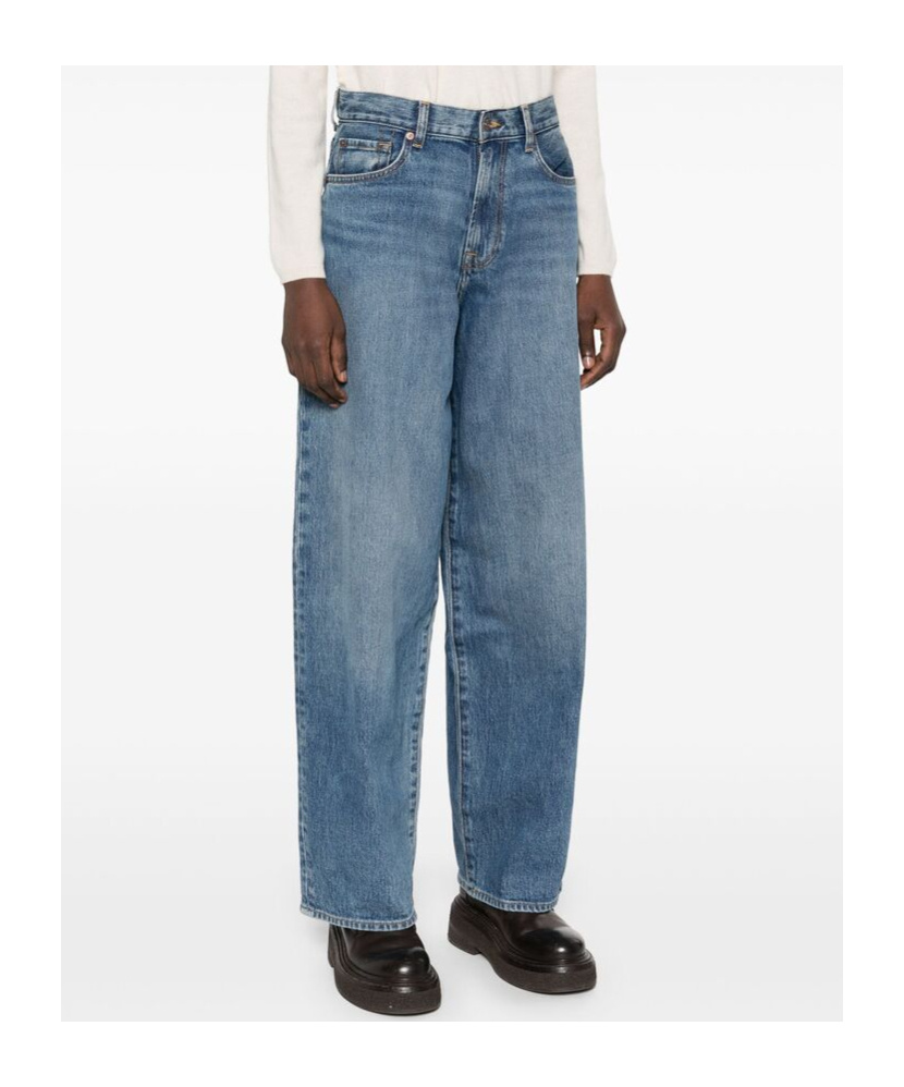 7 FOR ALL MANKIND BELT-LOOP JEANS