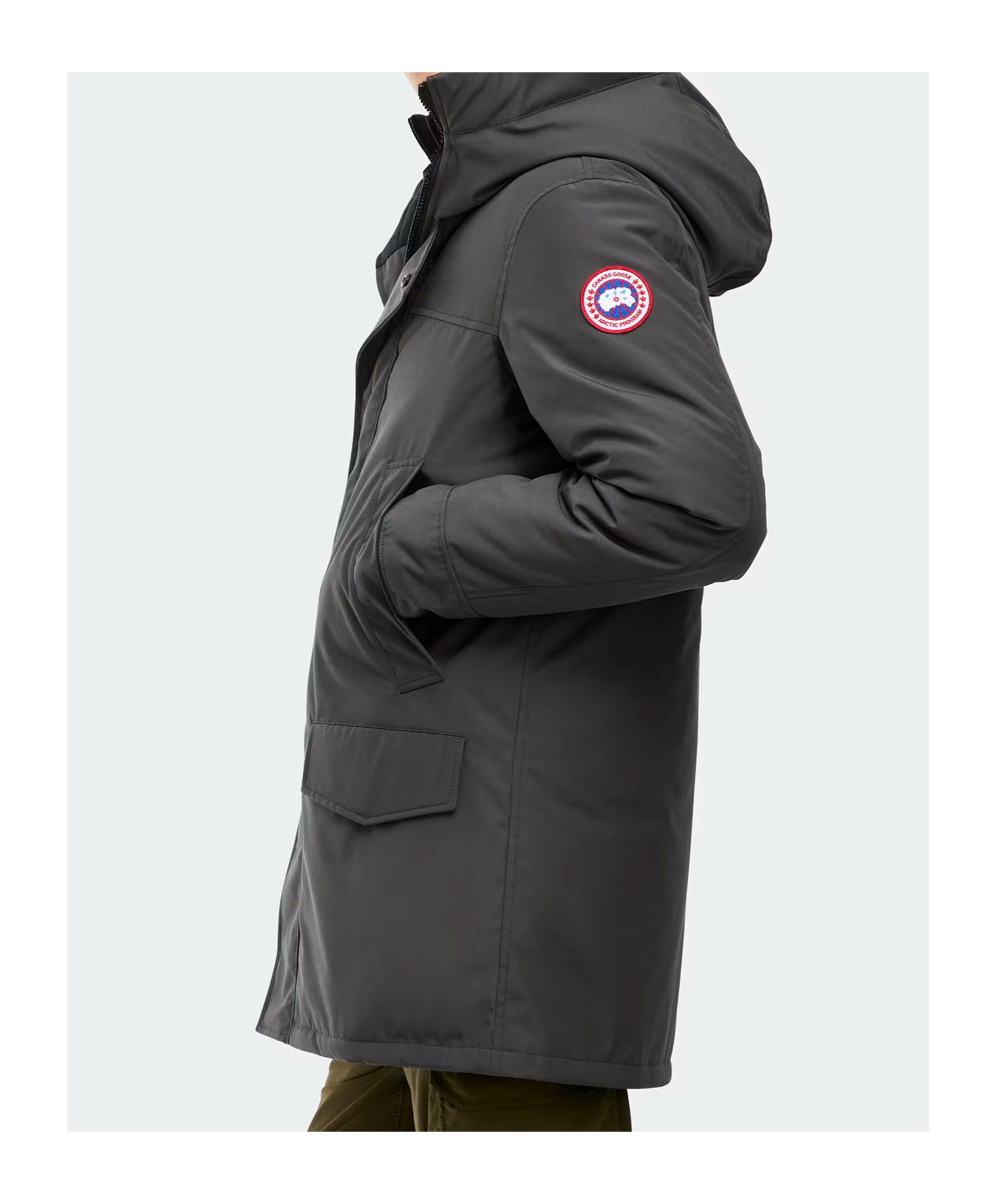 Canada Goose Langford Parka In Gray