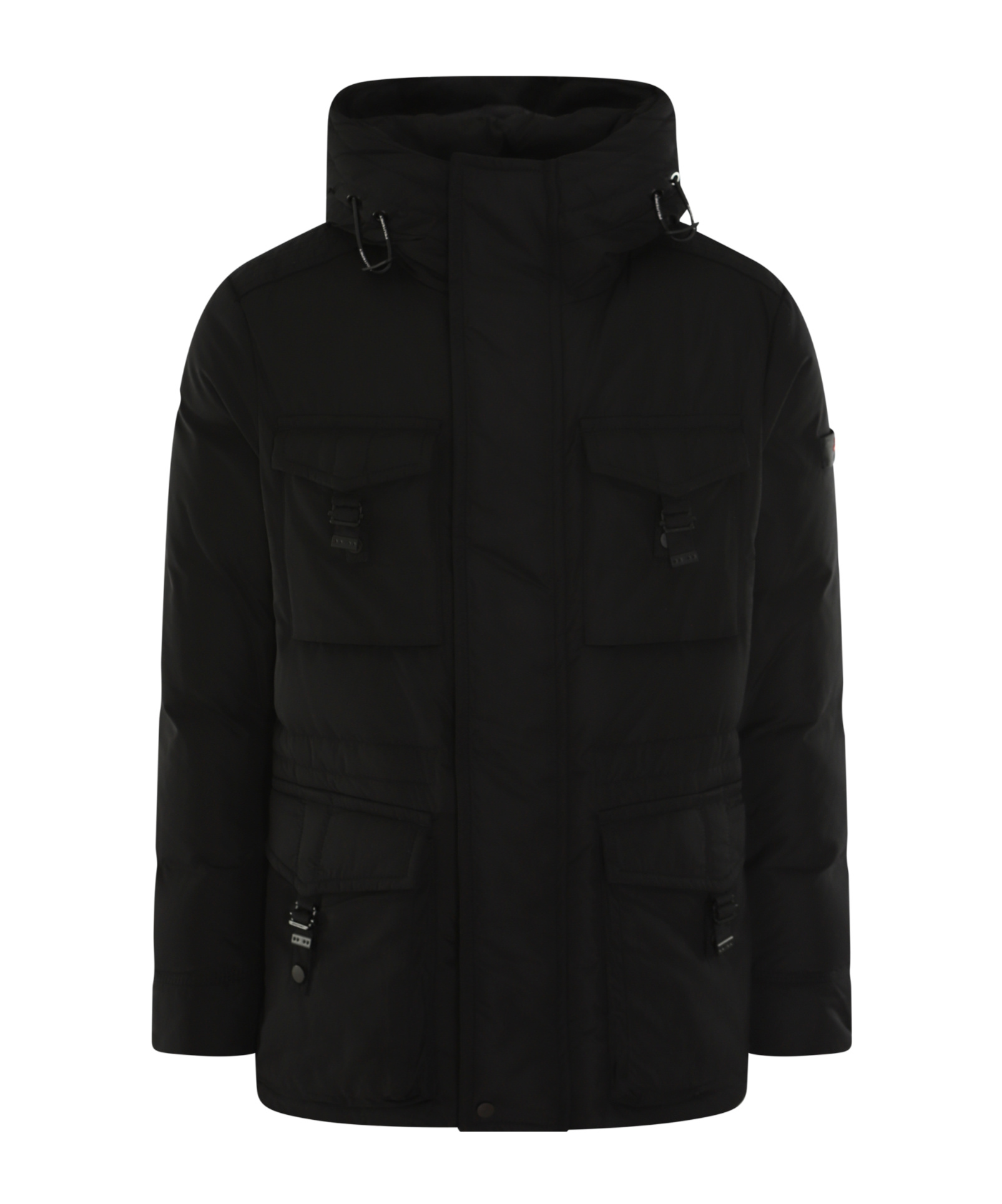 Peuterey Long-sleeved Cotton Clothes In Black
