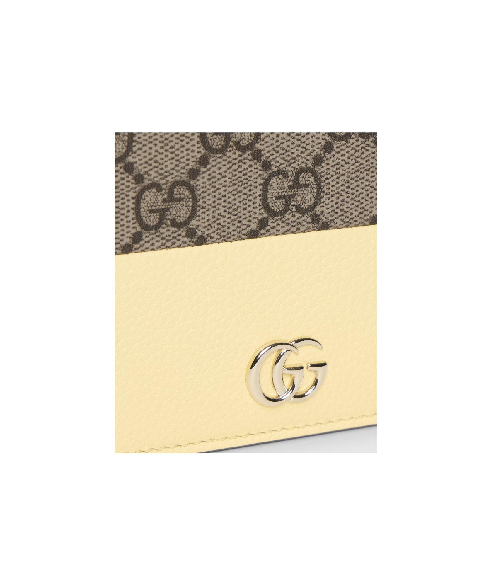 Gucci Gg Marmont Bi-color Wallet On Chain In Multi