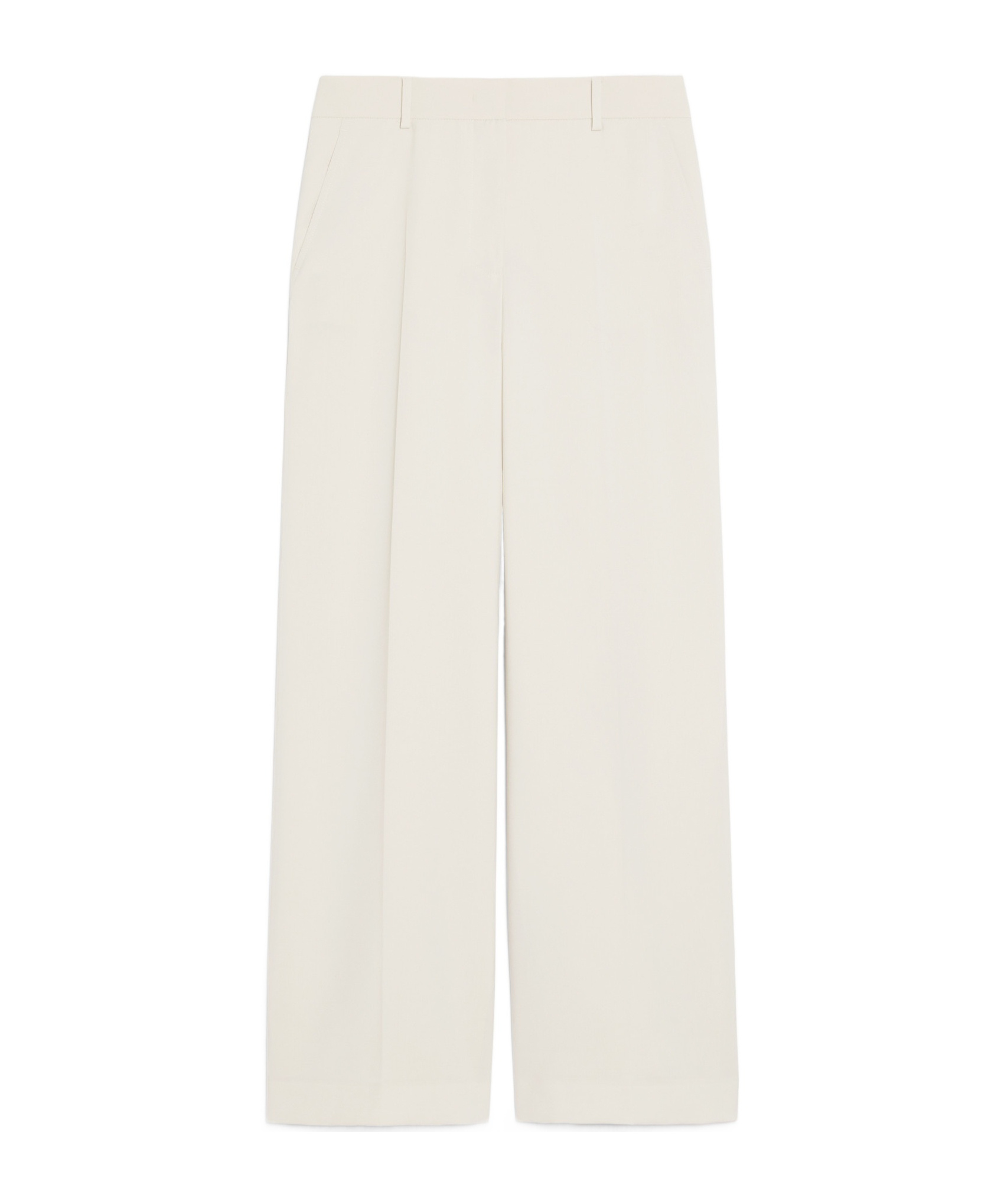 Weekend Max Mara Wide-leg Jeans In White