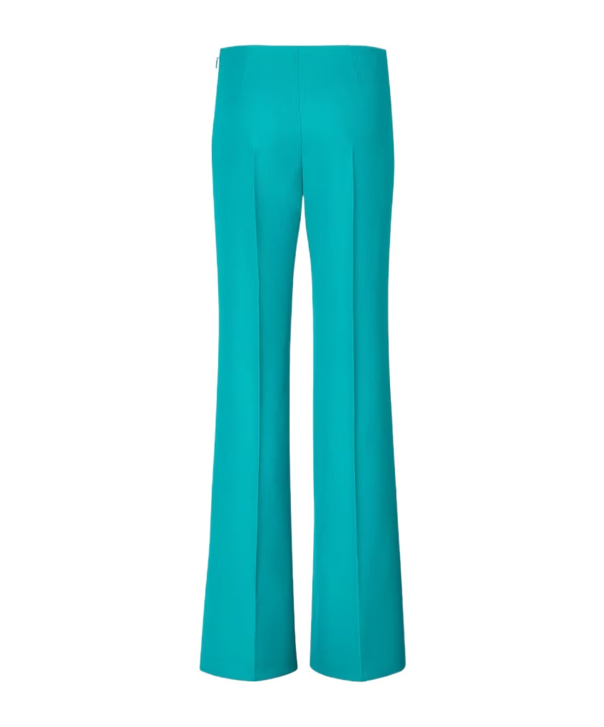 Fendi Pleated Casual Pants In Blue