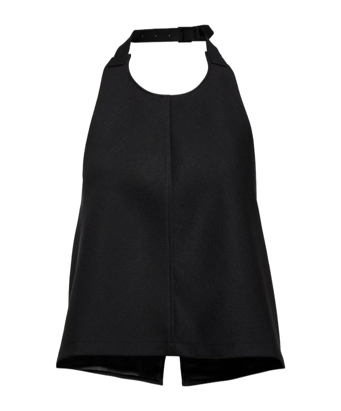 Wardrobe.nyc Halter Neck Top In Black