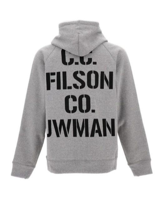 Junya Watanabe Drawstring Hooded Jacket In Gray