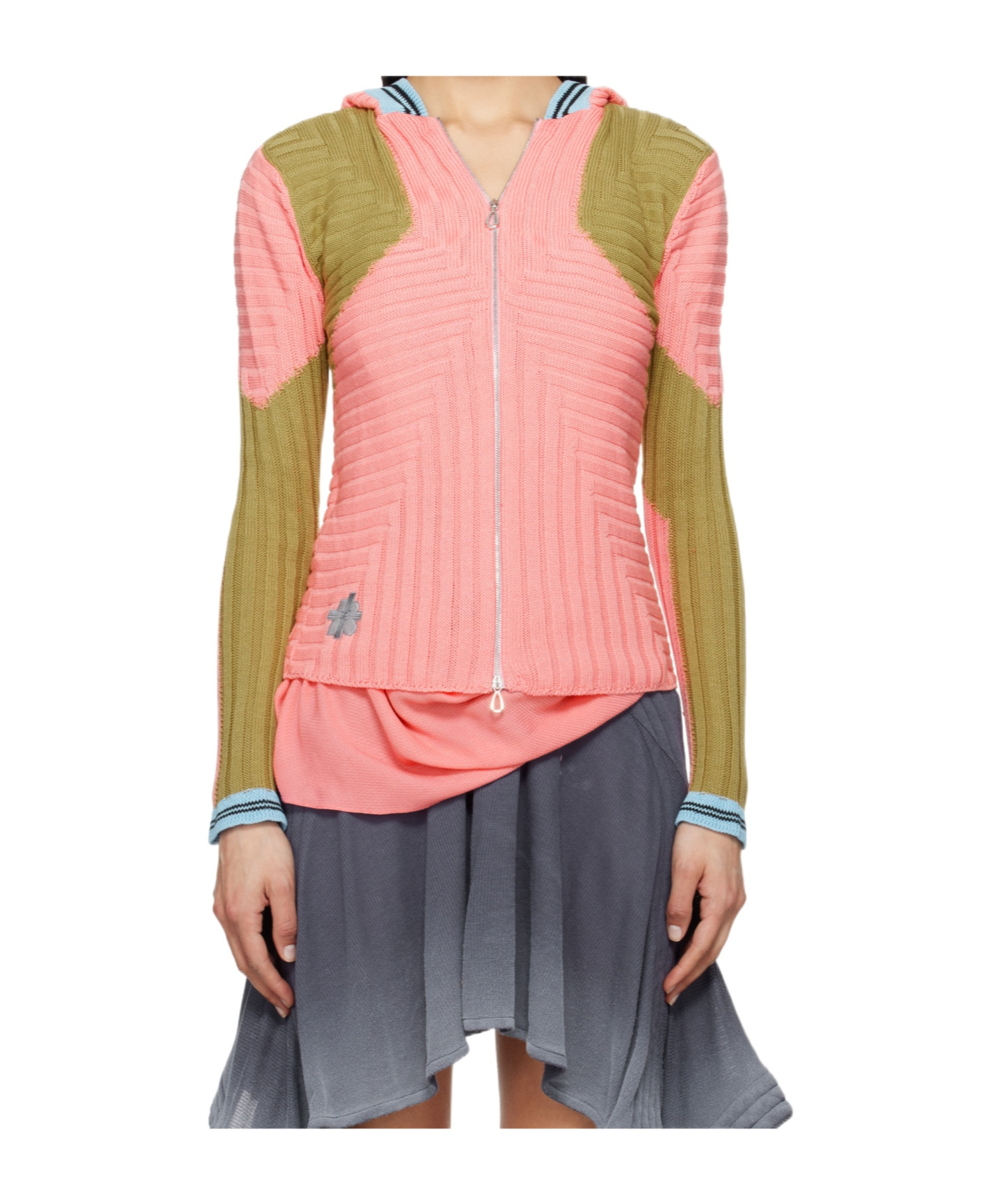 Kiko Kostadinov Hooded Sweater In Multi