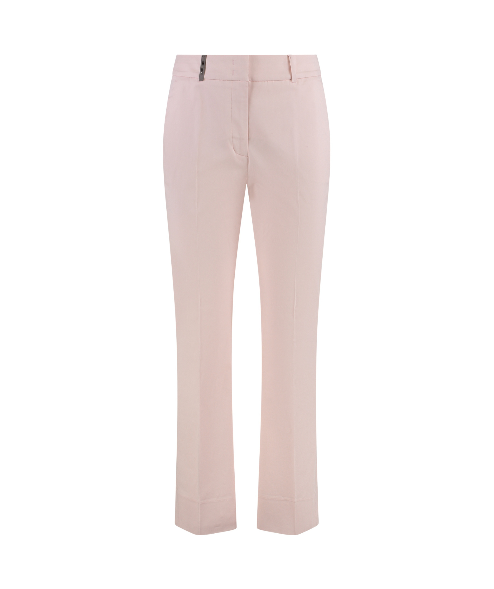 Peserico Tailored Straight-leg Trousers In Nude